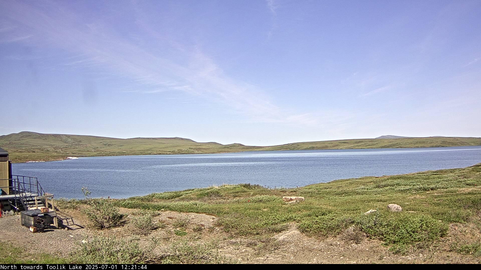 Looking north from Toolik Field Station